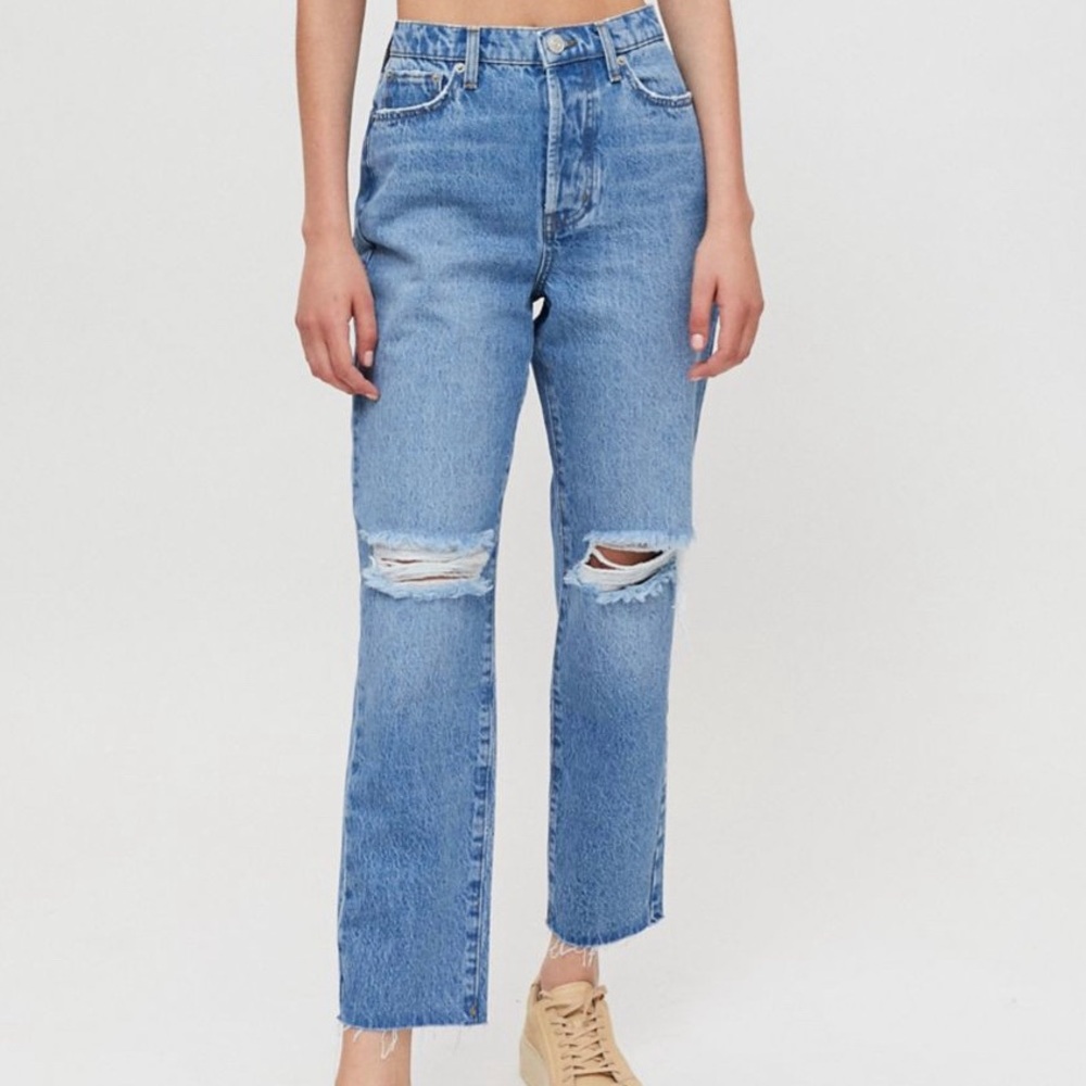 BDG High Waisted Slim Straight Jeans